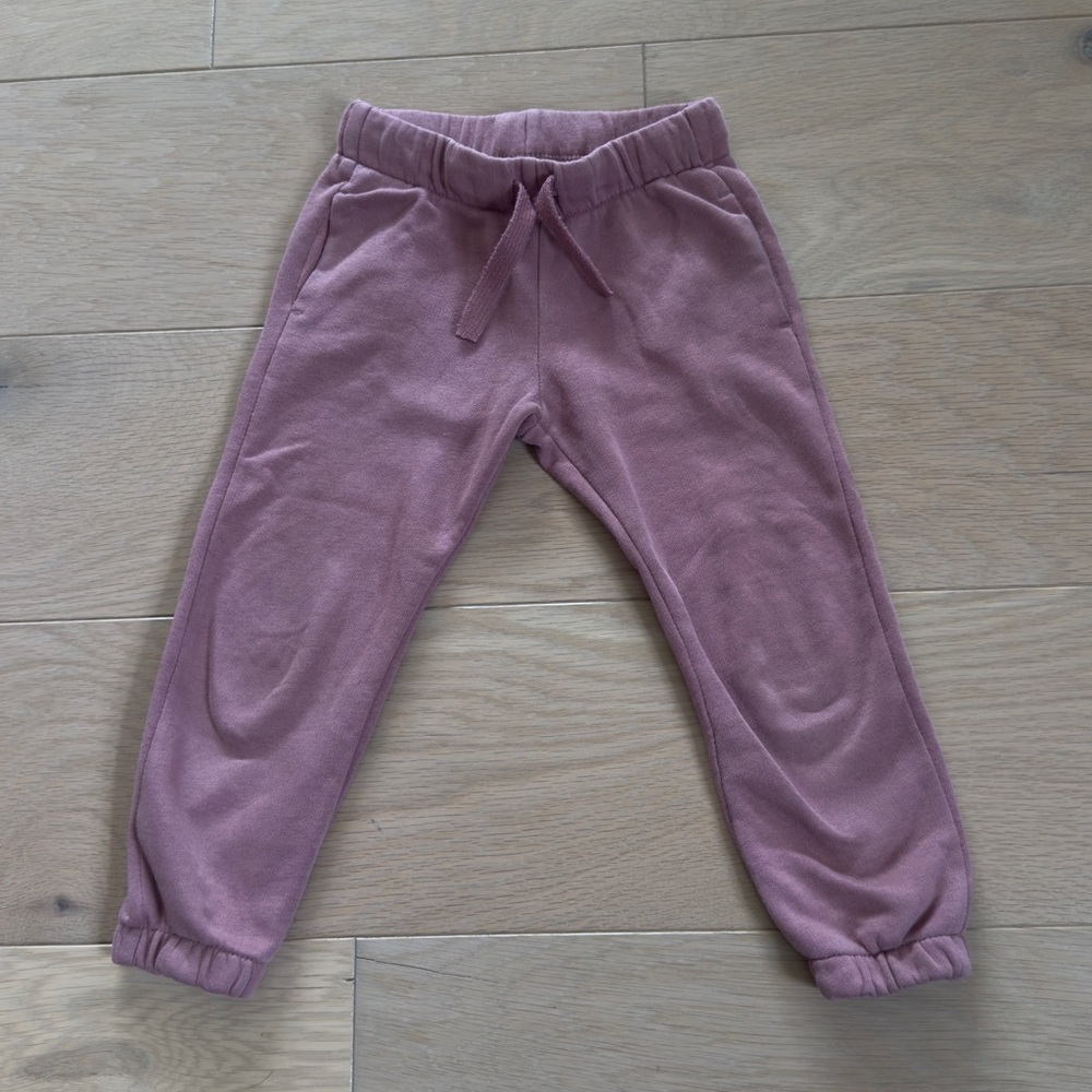 H&M Kids toddler girls drawstring Jogger Sweatpants pants size 2T